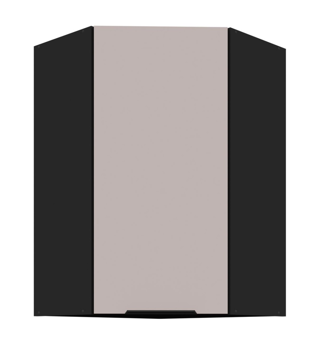 Viršutinė kampinė spintelė 60 cm Arona 58x58 GN-90 1F