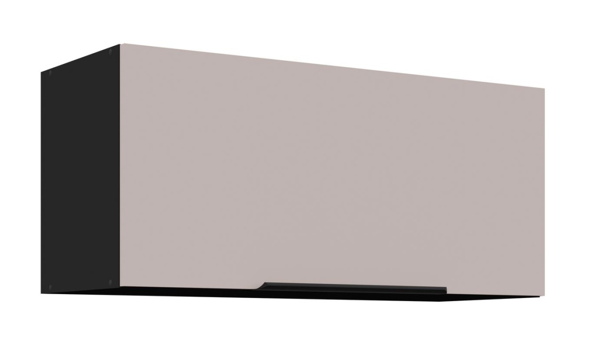 Viršutinė spintelė 80 cm Arona juoda matinė 80 GU-36 1F