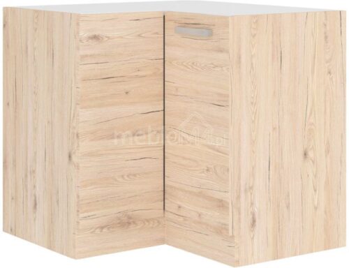 Bordeaux apatinė kampinė spintelė 89×89 DN 1F BB