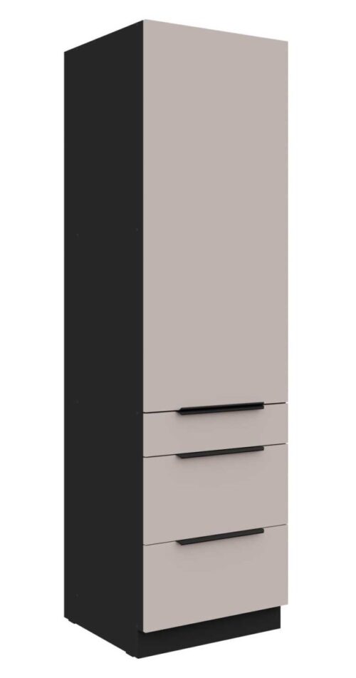 60 cm koloninė spintelė su stalčiais Arona 60 DKS-210 3S1F