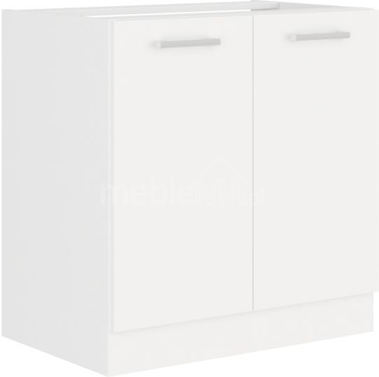 Apatinė kriauklės spintelė Eko White 80 ZL 2F BB