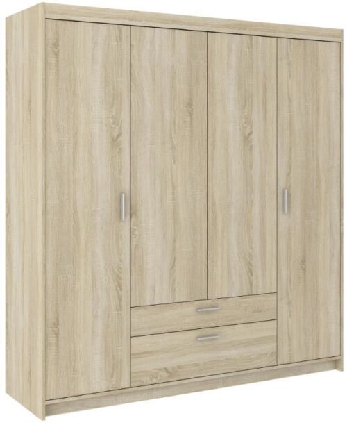 Elena 4D keturių durų spinta, Sonoma ąžuolas