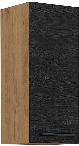 Viršutinė spintelė 30 cm 30 G-72 1F Vigo Dark