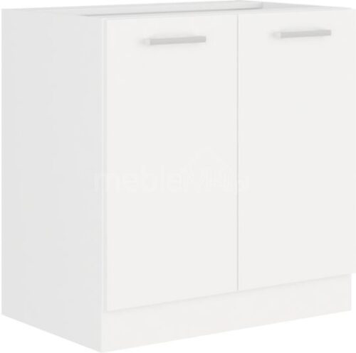 Apatinė spintelė Eko White 80 D 2F BB