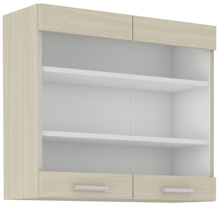 Viršutinės spintelės vitrina Chamonix 80 GS-72