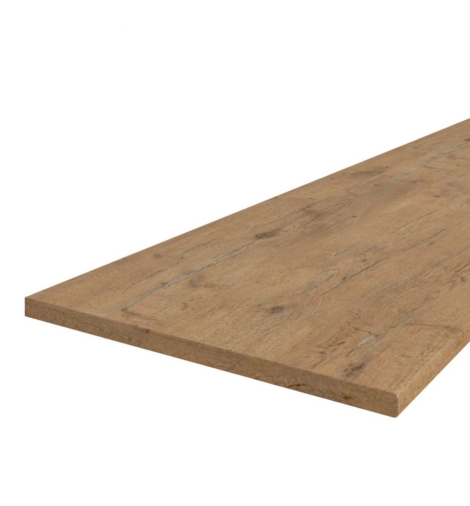 Virtuvės stalviršio gamintojas 10, storis 28 mm, ąžuolas „Lancelot“