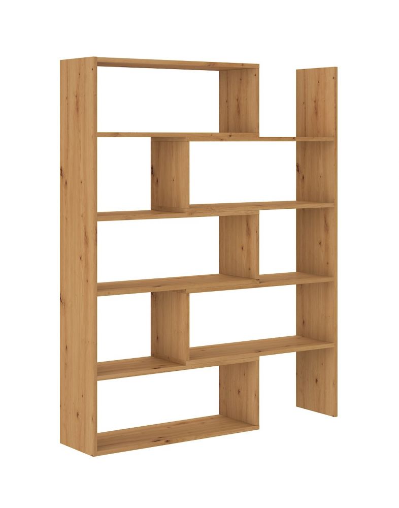 Mobili kampinė lentyna „Karol 1“ – ąžuolo spalvos