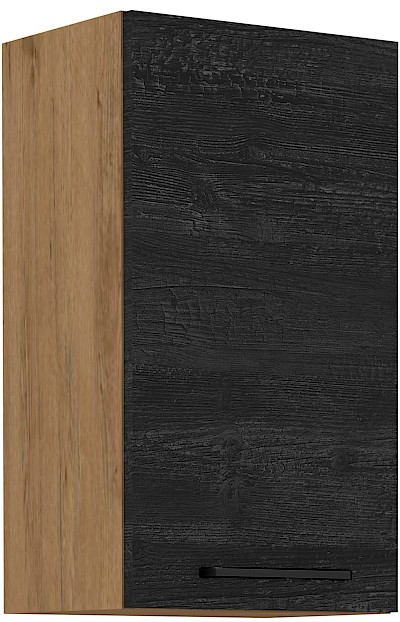 Viršutinė spintelė 40 cm 40 G-72 1F Vigo Dark