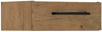 Viršutinė spintelė 40 cm stalčius 40 G-13 1S Vigo Dark