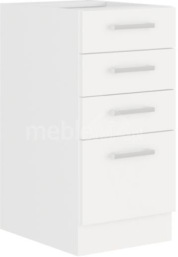 Apatinė spintelė su stalčiais Eko White 40 D 4S BB