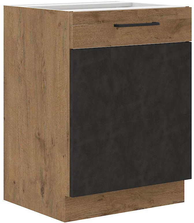 Vigo apatinė spintelė grafito matinės spalvos 60 D 1F BB