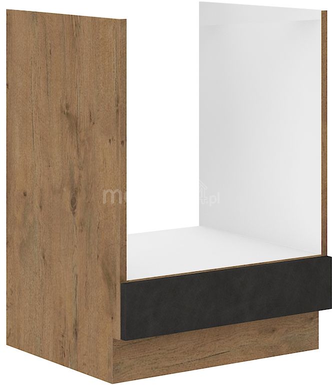 Vigo apatinė orkaitės spintelė, grafito matinė, 60 D, dujinė BB