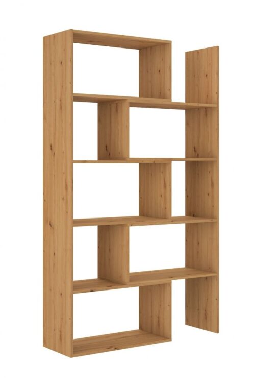 Mobili kampinė lentyna „Karol 2“ – ąžuolo spalvos