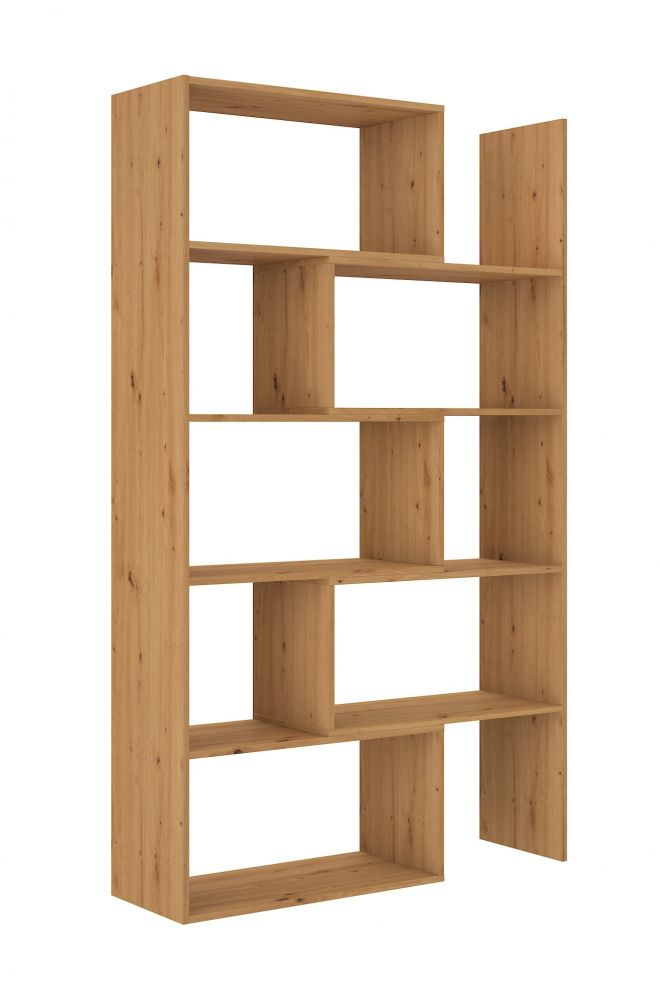 Mobili kampinė lentyna „Karol 2“ – ąžuolo spalvos