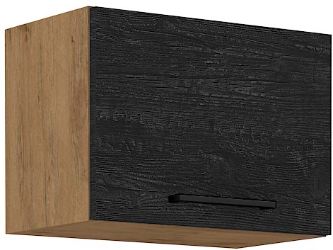 Viršutinė spintelė 50 cm žema 50 GU-36 1F Vigo Dark