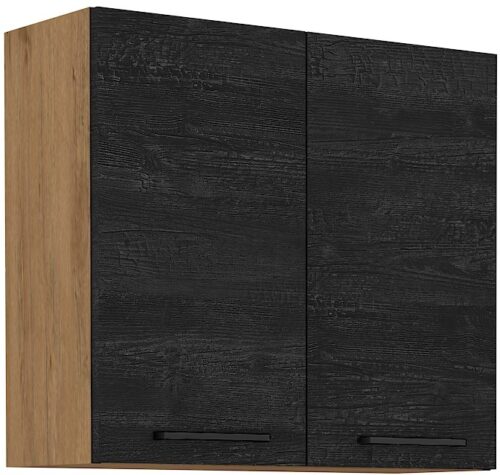 Viršutinė spintelė 80 cm 80 G-72 2F Vigo Dark