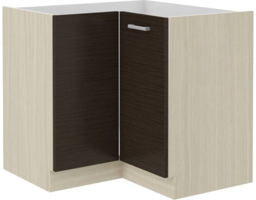 Chamonix apatinė kampinė spintelė 89×89 DN 1F BB