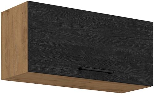 Viršutinė spintelė 80 cm žema 80 GU-36 1F Vigo Dark