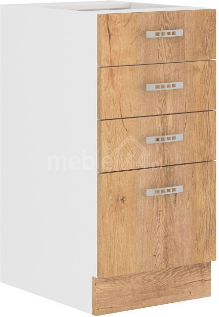 Apatinė spintelė su stalčiais Sara lefkas 40 D 4S BB