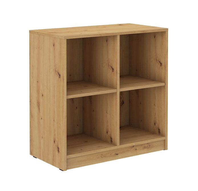 Knygų lentyna su apatinėmis spintelės lentynomis Maltos simbolis 101