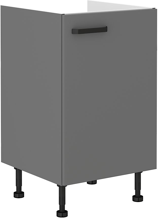 Apatinė spintelė 50 cm Nessa kriauklė 50 ZL 1F BB