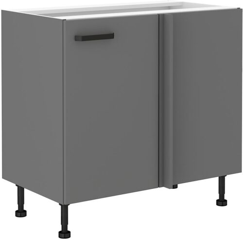 Apatinė kampinė spintelė 105/60 cm Nessa 105 ND 1F BB