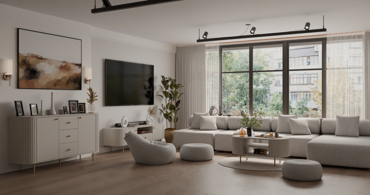 Stačiakampis veidrodis 702 Ovalio smėlio spalvos — изображение 3