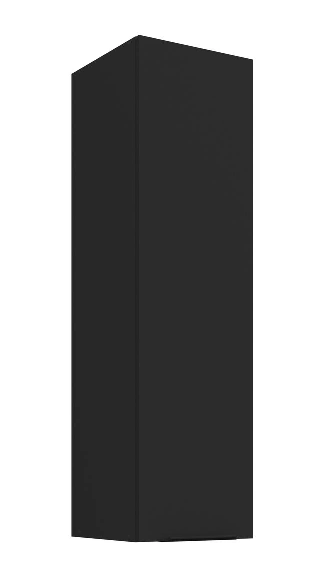 Viršutinė spintelė 30 cm Siena juoda matinė 30 G-108 1F
