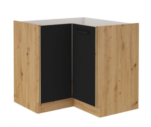 Apatinė spintelė 90/90 cm kampinė Modena 90×90 ND 2F BB