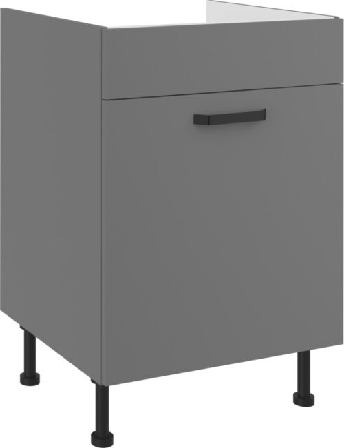 Apatinė spintelė 60 cm kriauklės stalčiui Nessa 60 ZL 1S BB PREMIUM BOX