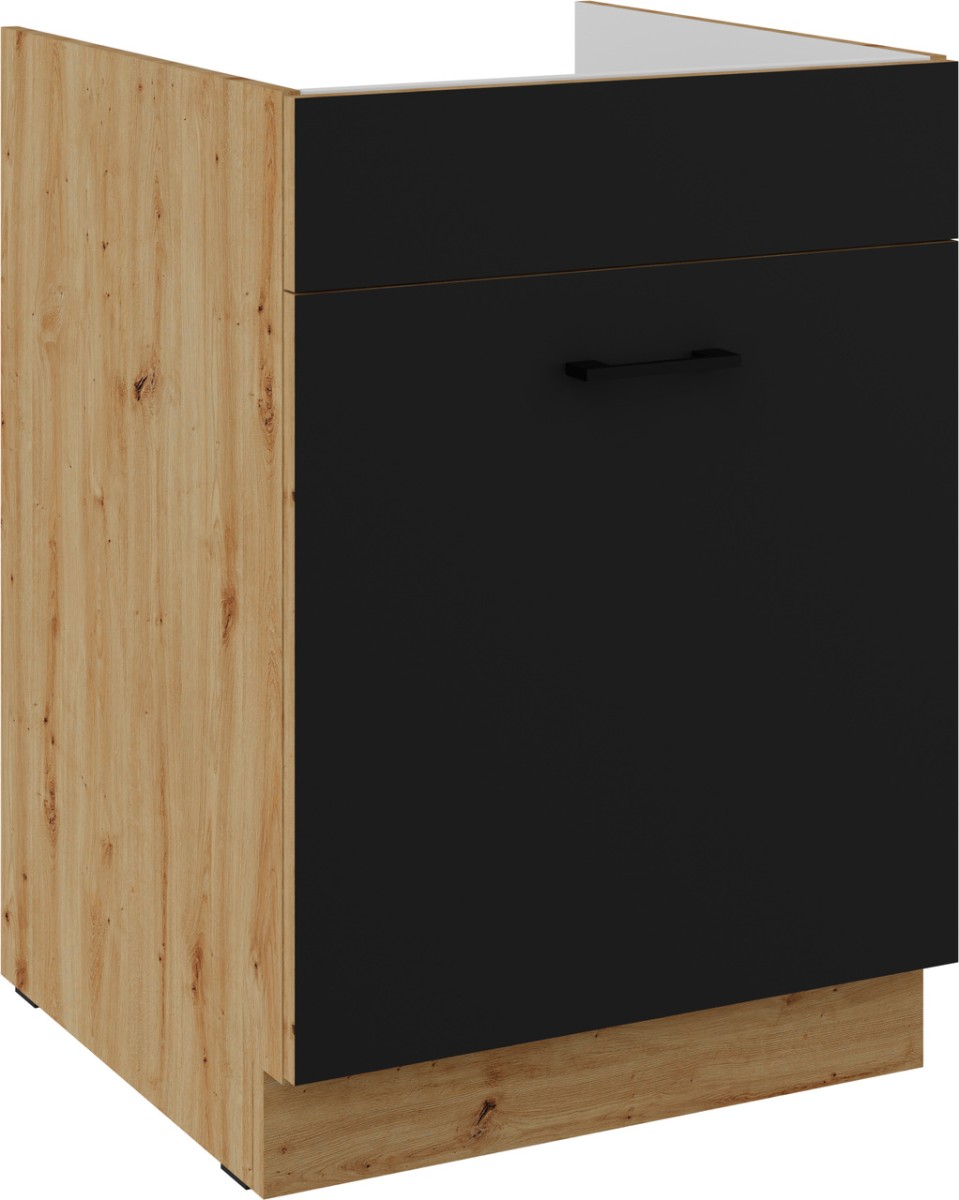 Apatinė spintelė 60 cm, kriauklė, stalčius Modena 60 ZL 1S BB PREMIUM BOX