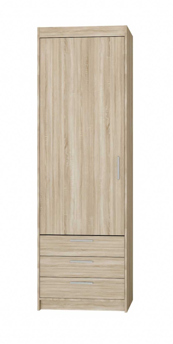 Elena spinta su stalčiais 1D3S, Sonoma ąžuolas