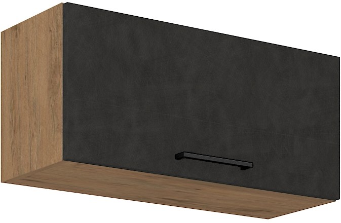 Vigo viršutinė spintelė grafito matinė 80 GU-36 1F