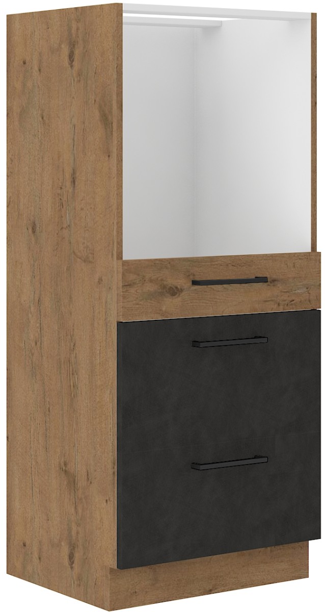 Vigo koloninė spintelė, matinio grafito 60 DPS-145 3S BB