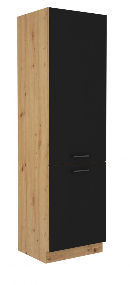 60 cm koloninė spintelė su sandėliuku Modena 60 DK-210 2F