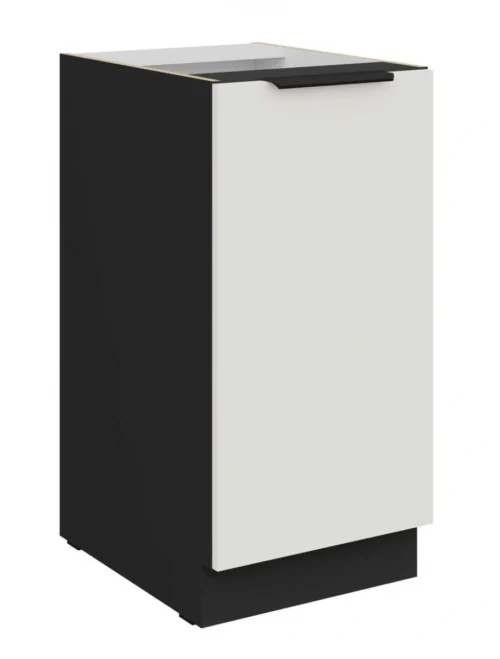 Apatinė spintelė 40 cm Aria 40D 1F BB cokolis