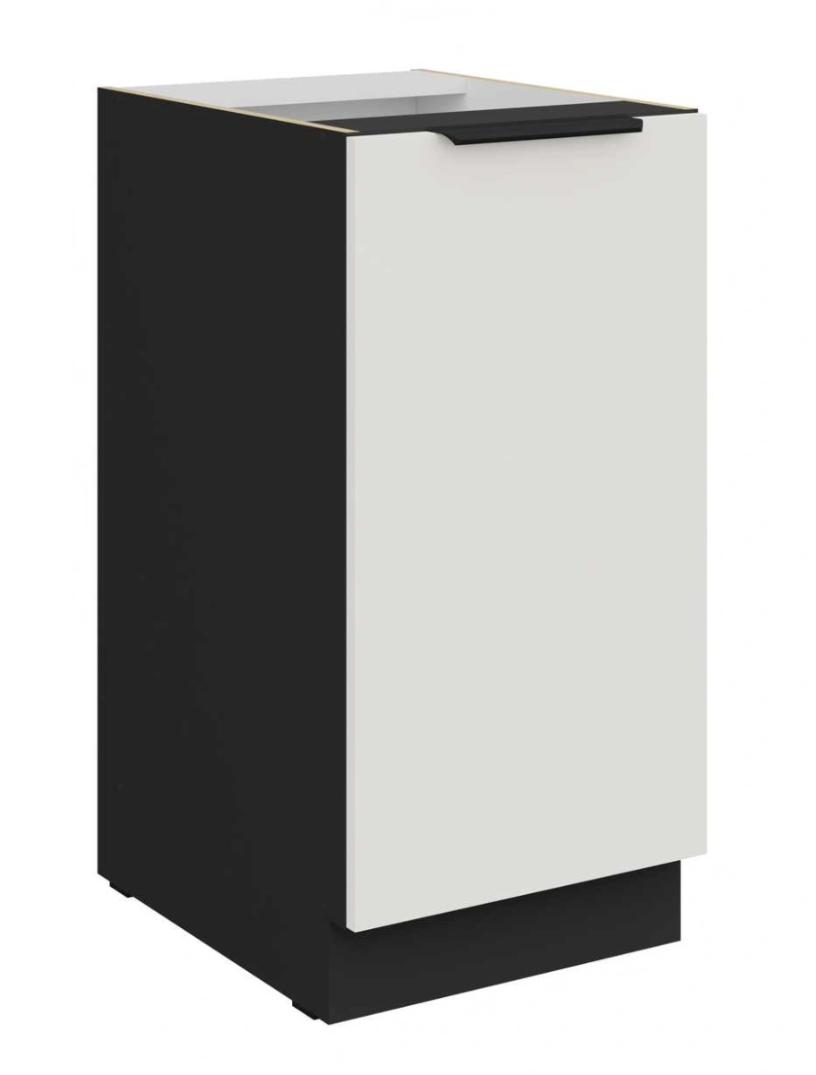 Apatinė spintelė 40 cm Aria 40D 1F BB cokolis