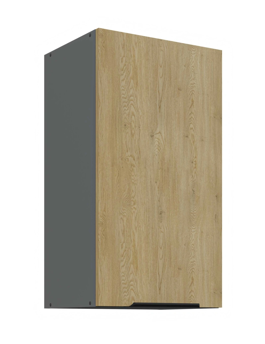 Viršutinė spintelė 40 cm Cremona antracito spalvos 40 G-72 1F