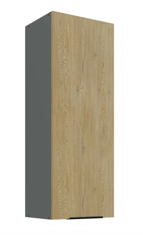 Viršutinė spintelė 40 cm Cremona antracito spalvos 40 G-108 1F