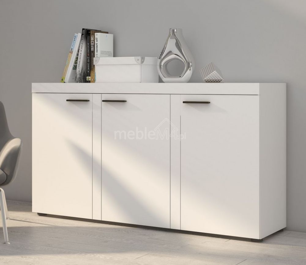 Rumba 3F komoda, balta matinė