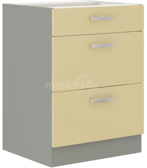 Apatinė spintelė su stalčiais Karmen 60 D 3S BB