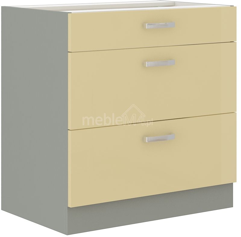 Apatinė spintelė su stalčiais Karmen 80 D 3S BB