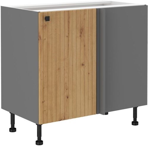 Apatinė kampinė spintelė 105/60 cm Ava 105 ND 1F BB