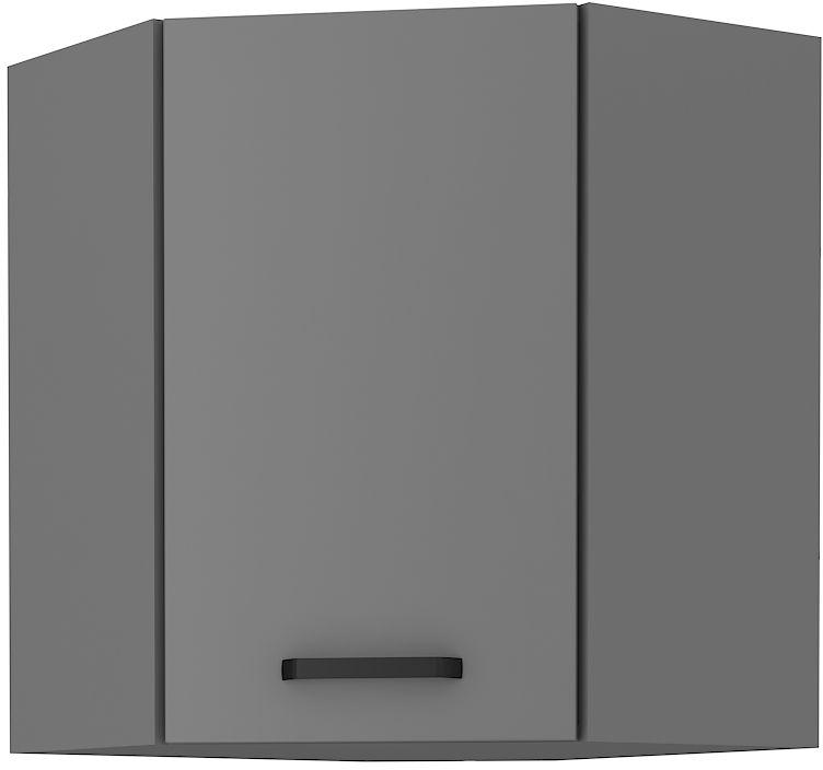 Viršutinė kampinė spintelė 60/60 cm Nessa 60x60 GN-72 (45 laipsnių) 1F