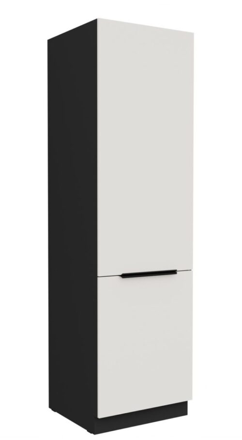 60 cm koloninė spintelė su įmontuojamu šaldytuvu Aria 60 LO 215 2F cokolinė spintelė