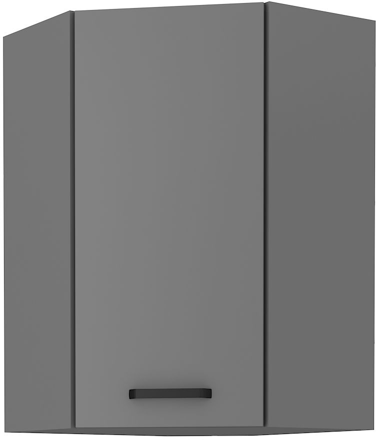 Viršutinė kampinė spintelė 60/60 cm Nessa 60x60 GN-90 (45 laipsnių) 1F