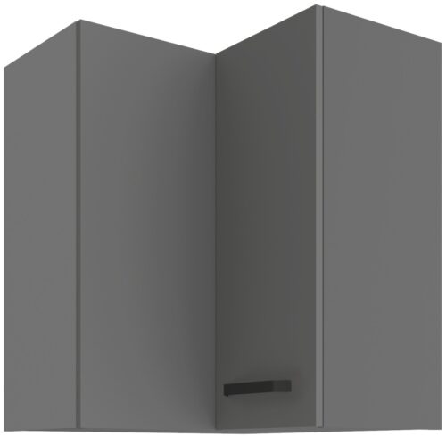 Viršutinė kampinė spintelė 60 cm Nessa 58×58 GN-72 2F 90 laipsnių – JAU GALIMA