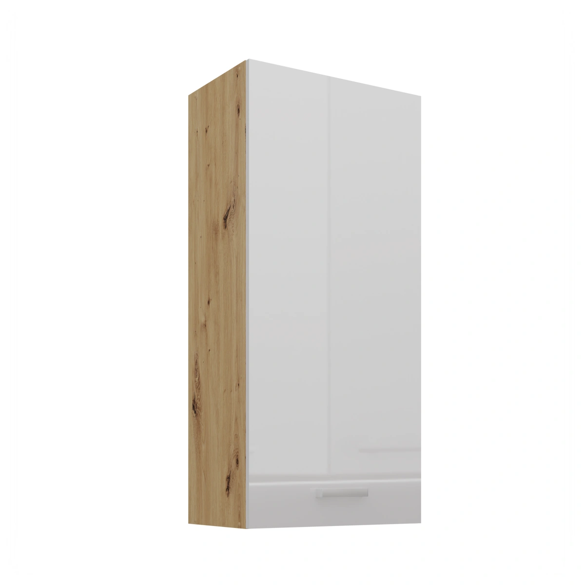 Artisan balta blizgi viršutinė spintelė 50 G-108 1F