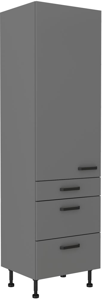 60 cm koloninė spintelė su stalčiais Nessa 60 DKS-215 3S1F