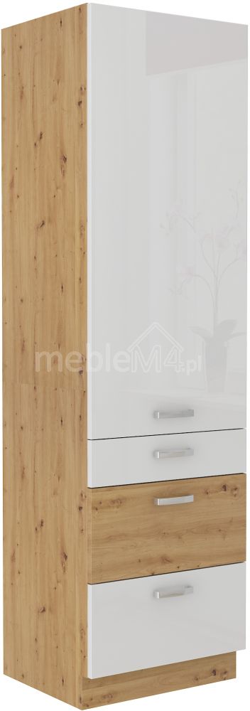 Artisan balta blizgi spintelė 60 DKS-210 3S 1F